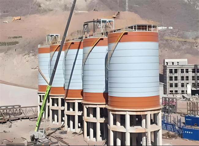 松原高架钢板仓